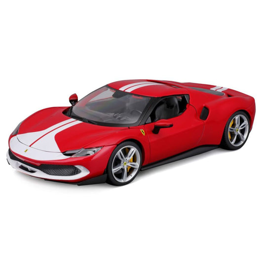 Bburago Ferrari R&amp;P 296 GTB Assetto Fiorano 1/18 rouge