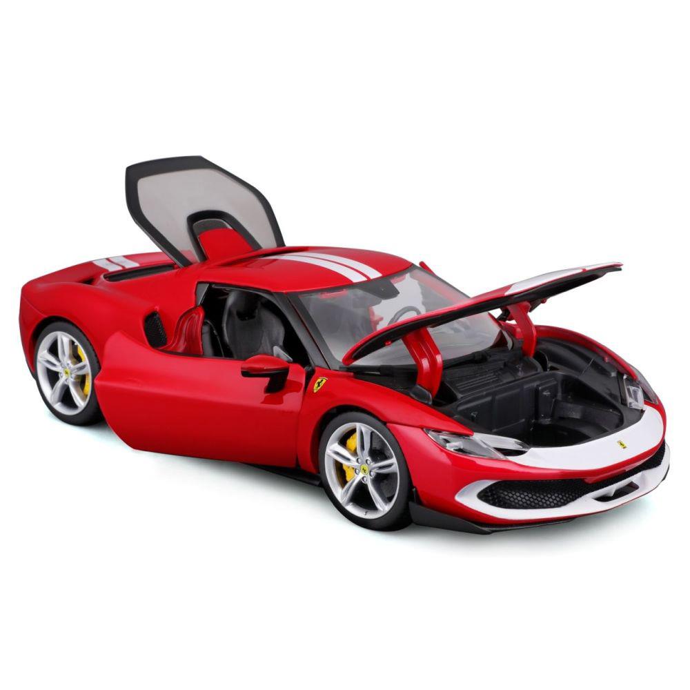Bburago Ferrari R&P 296 GTB Assetto Fiorano 1/18 rot