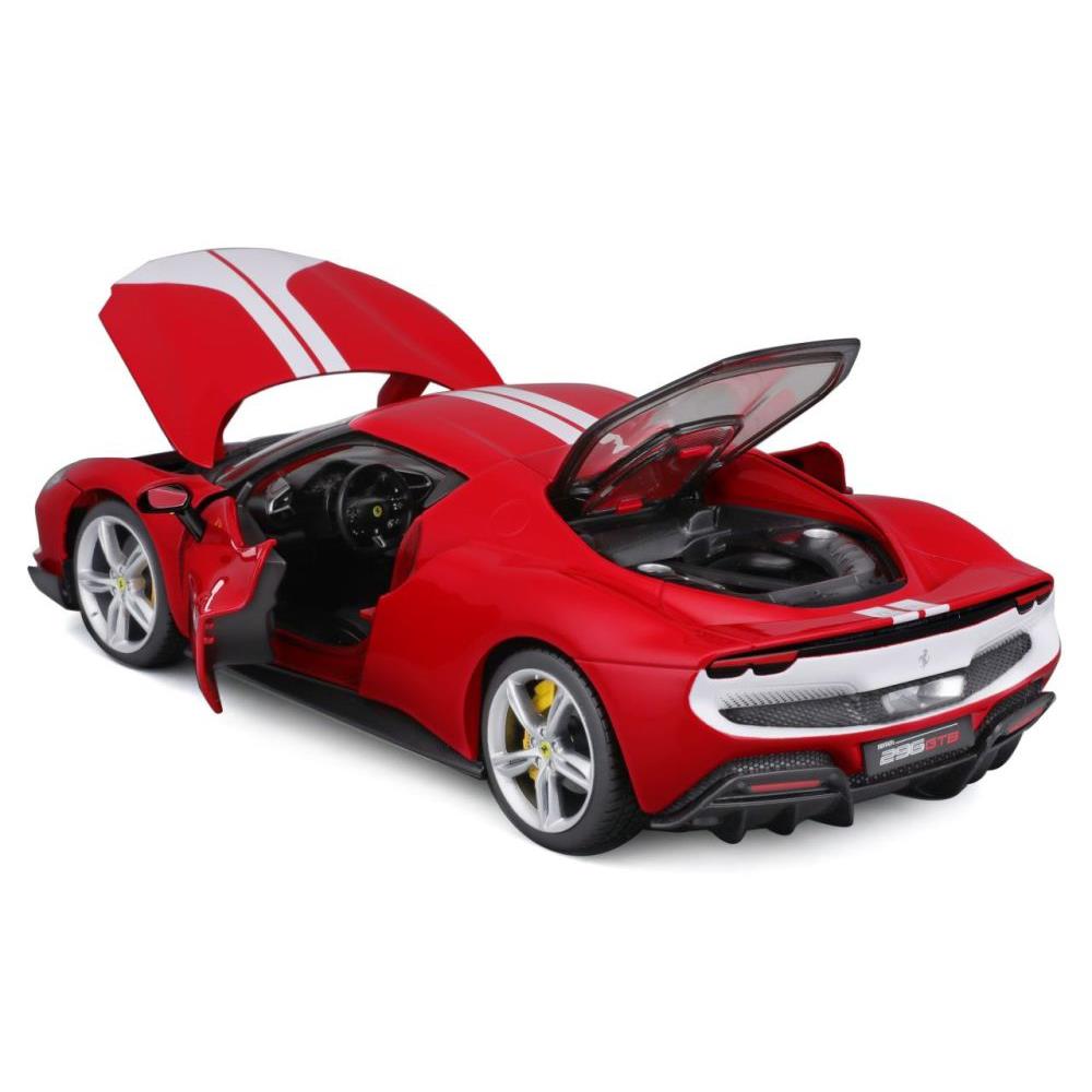 Bburago Ferrari R&P 296 GTB Assetto Fiorano 1/18 rot