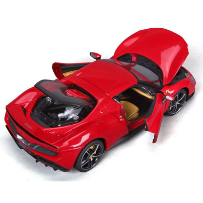 Bburago Ferrari R&amp;P 296 GTB Rosso Corsa 1/18 red