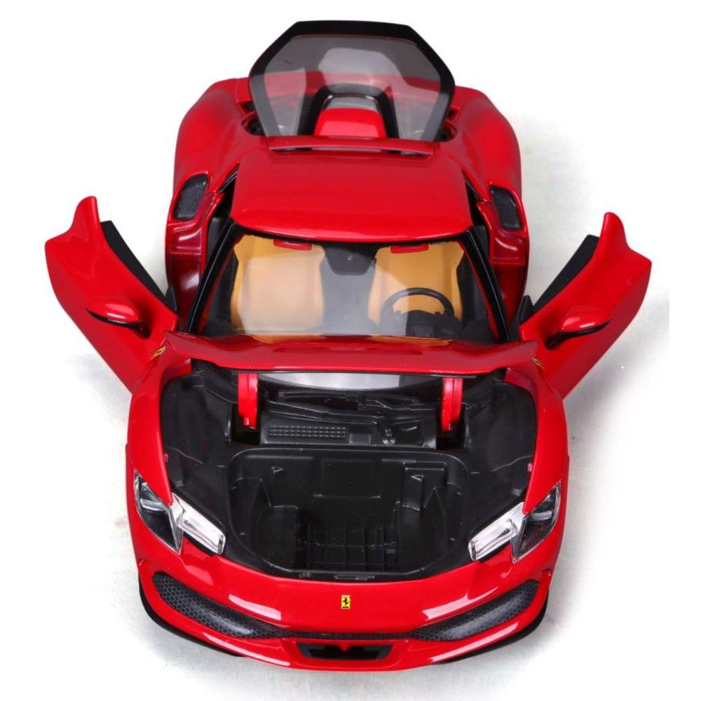 Bburago Ferrari R&P 296 GTB Rosso Corsa 1/18 rot