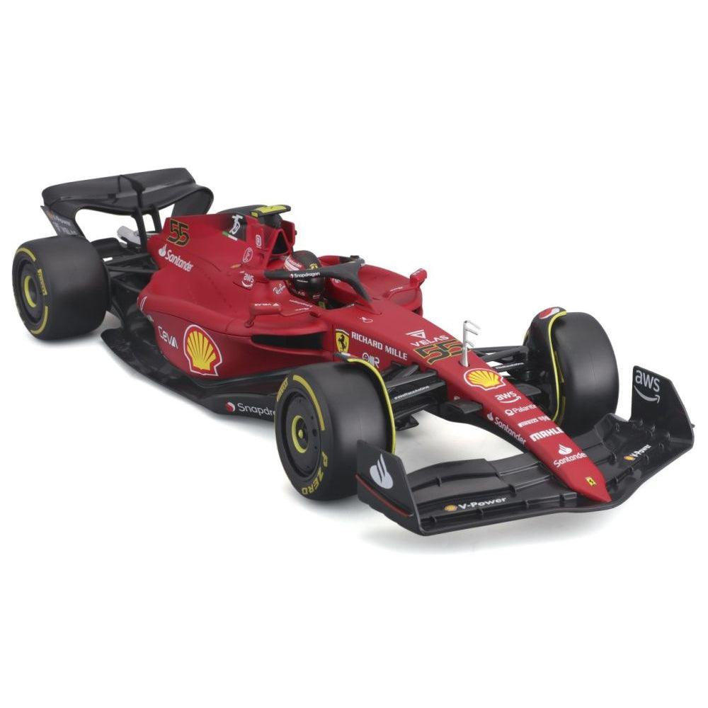 Bburago Ferrari F1-75 2022 Carlos Sainz, 1:18