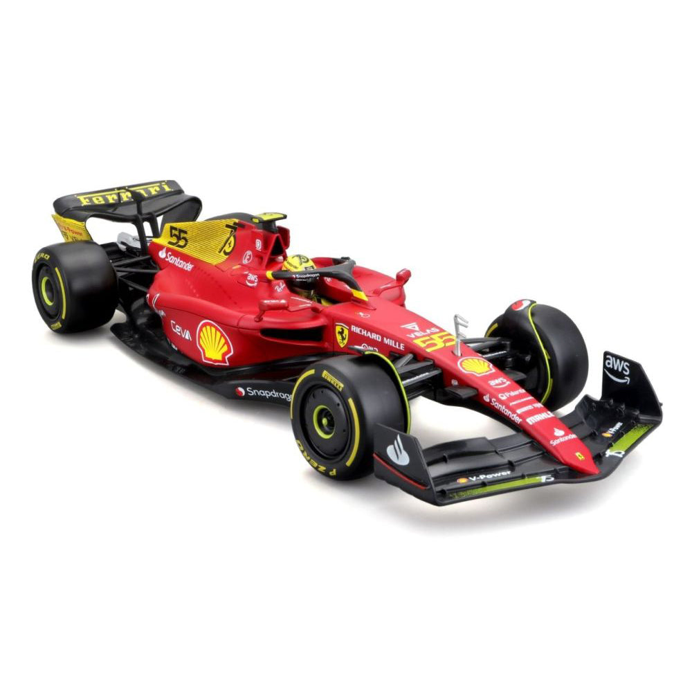 Bburago Ferrari F1-75 1/18 Édition Spéciale Sainz 2022