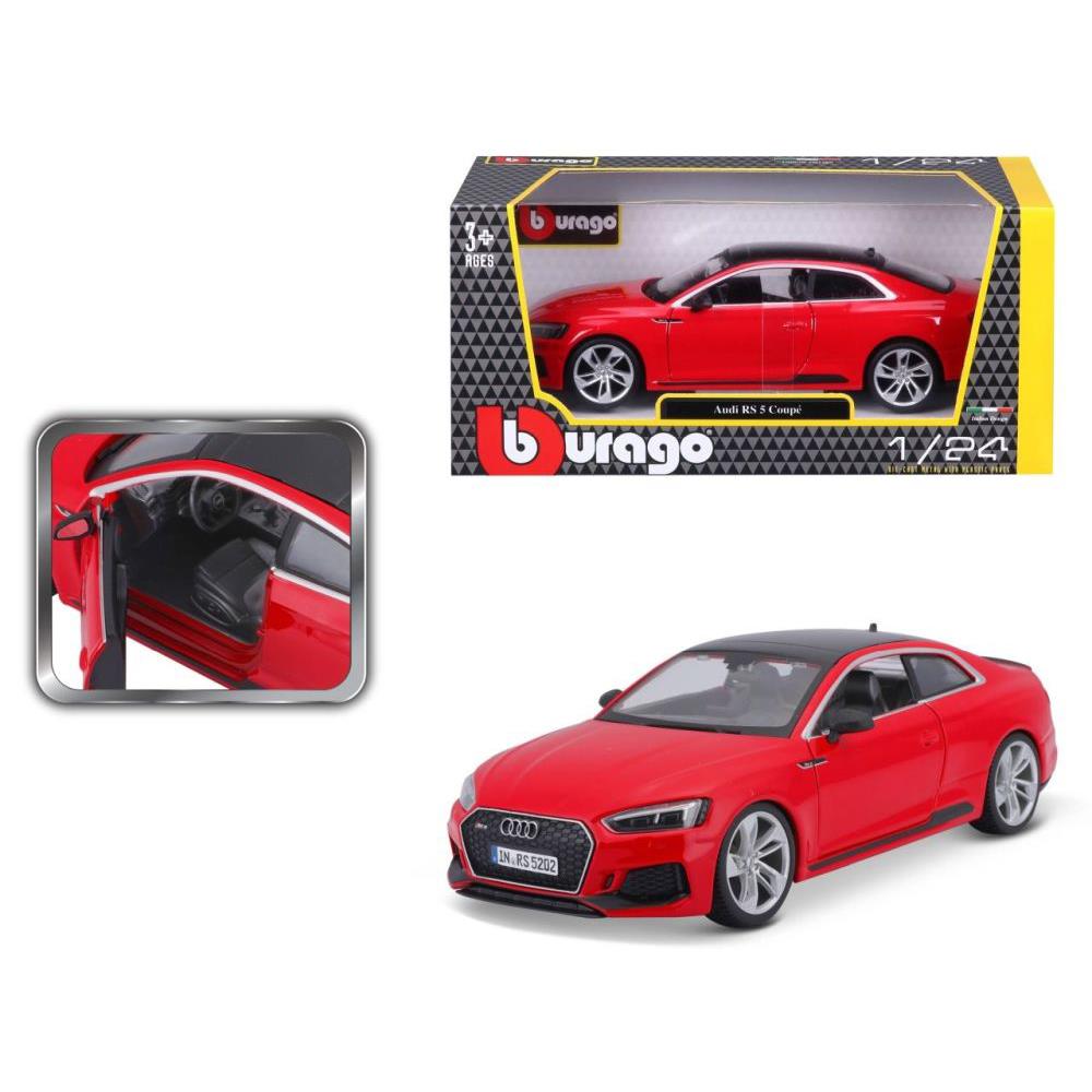 Bburago Audi RS 5 Coupé 1:24, rouge