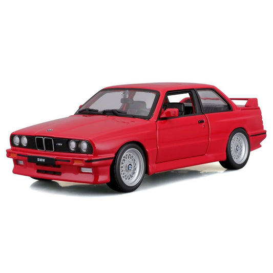 Bburago BMW M3 (E30) 1988, rot, 1:24