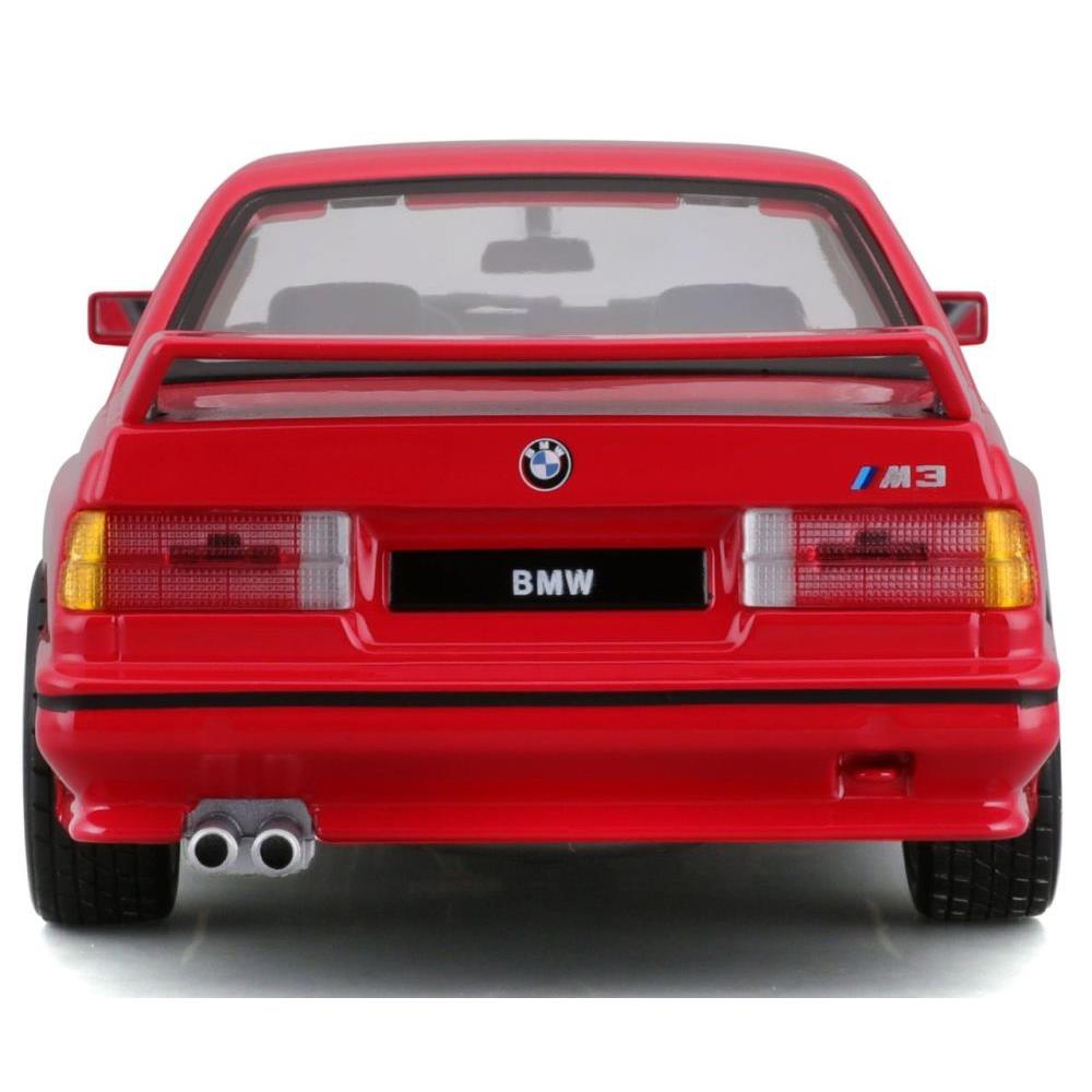 Bburago BMW M3 (E30) 1988 1/24 rot