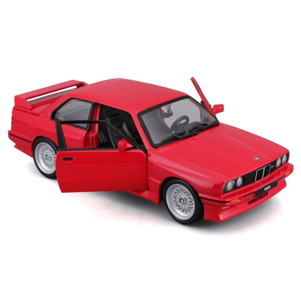 Bburago BMW M3 (E30) 1988 1/24 rouge