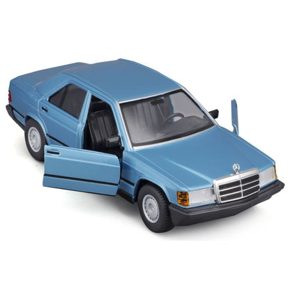 Bburago Mercedes Benz 190E 1987 1/24 blue