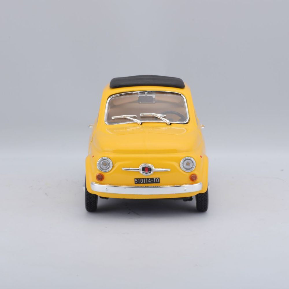 Bburago Fiat 500 F 1965 1:24, jaune
