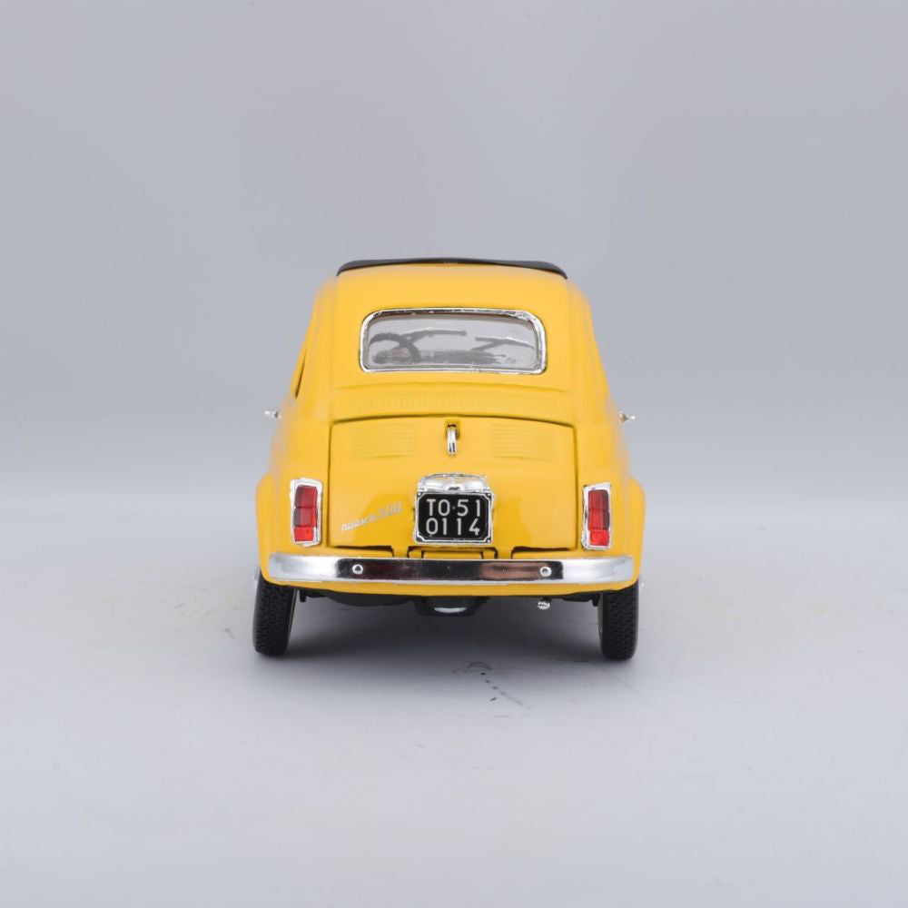 Bburago Fiat 500 F 1965 1:24, jaune