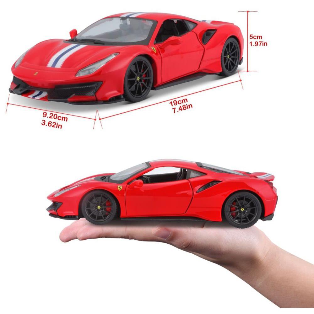 Ferrari R&P 488 Pista 1:24 rot