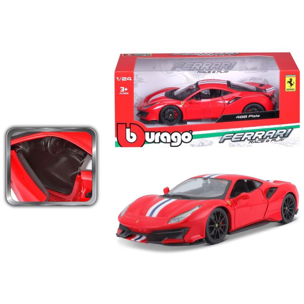 Ferrari R&P 488 Pista 1:24 rot