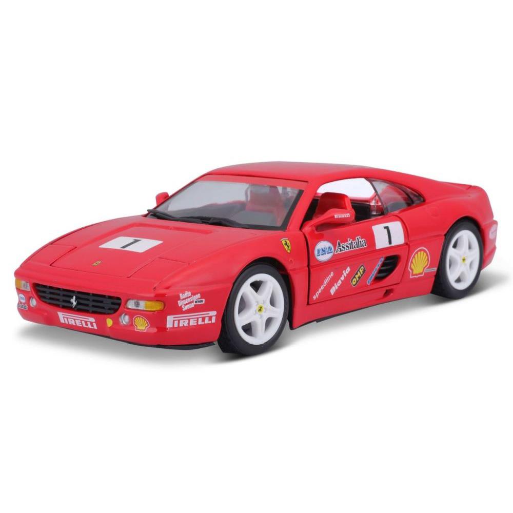 Bburago Ferrari Racing F355 Challenge 1/24 rot