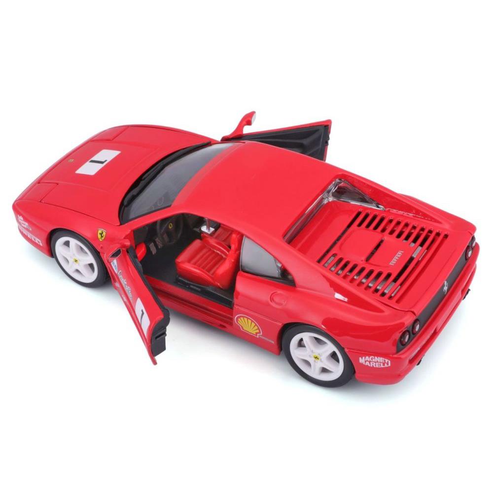 Bburago Ferrari Racing F355 Challenge 1/24 rot