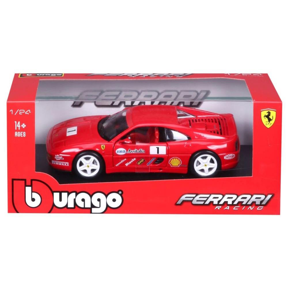 Bburago Ferrari Racing F355 Challenge 1/24 rot