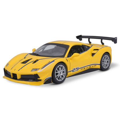 Bburago Ferrari Racing 488 Challenge 1/24 jaune