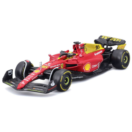 Bburago Ferrari F1-75 Special Edition Charles Leclerc 2022, 1:24