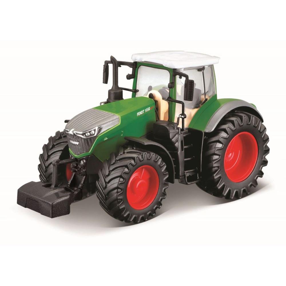 Bburago Tracteur agricole Fendt et New Holland, 12 cm, assorti