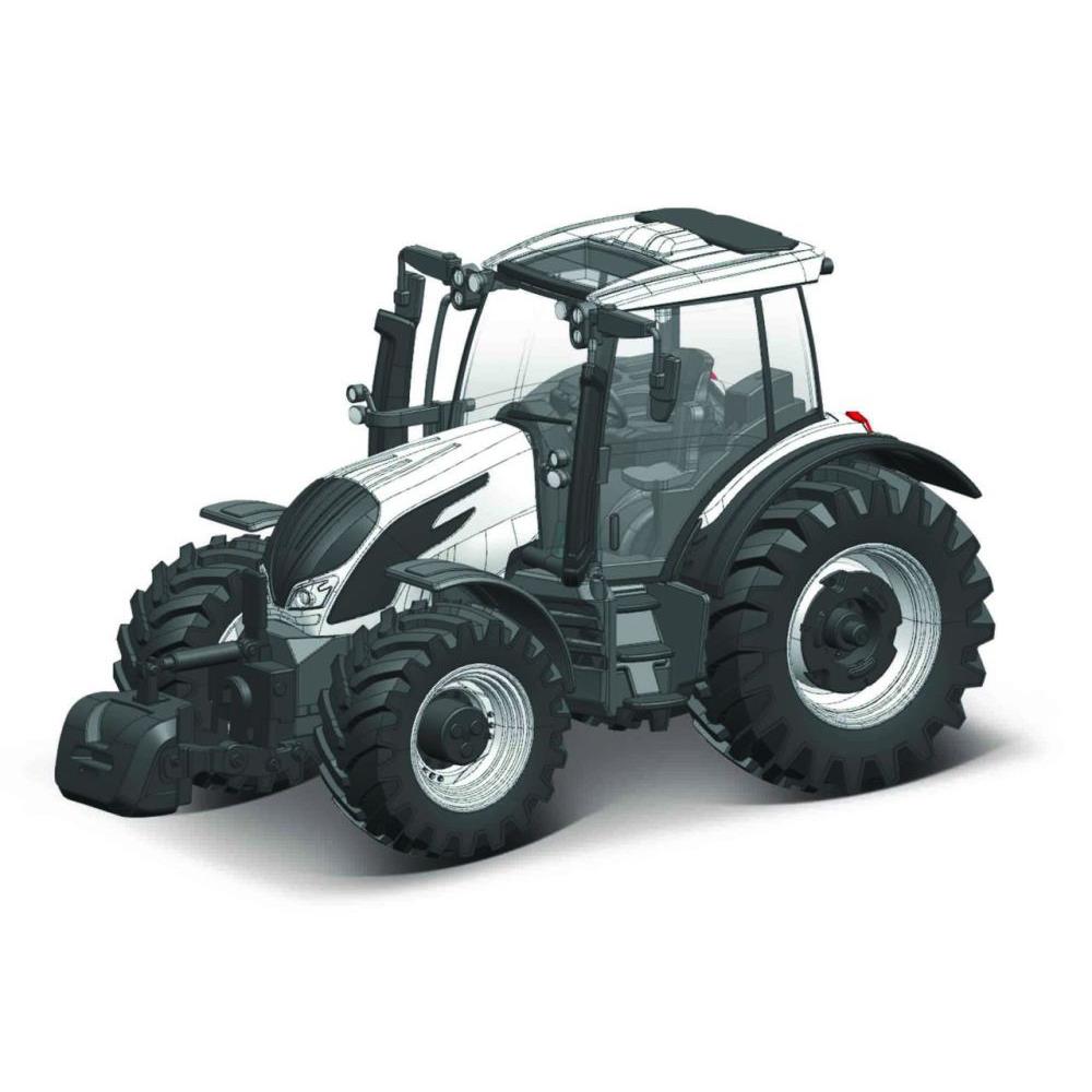 Bburago Farm Tractor Fendt und New Holland, 12 cm, assortiert