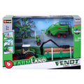 Bburago Traktoren Set Fendt mit 3 Anhänger – Produktbild 1