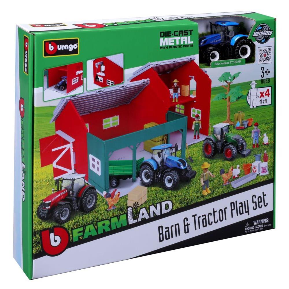 Bburago barn with tractor