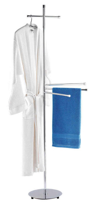 Wenko towel and coat rack, Roma chrome