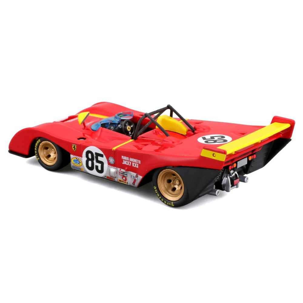 Bburago Ferrari 312 P 1972, rouge, 1:43
