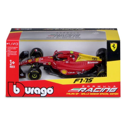 Bburago Ferrari F1-75 1/43 Édition Spéciale Sainz 2022