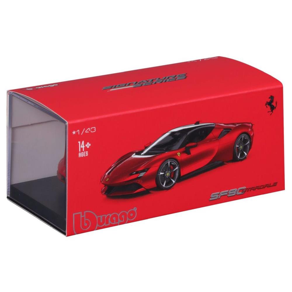 Bburago Ferrari Signature SF90 Stradale 1/43 rot