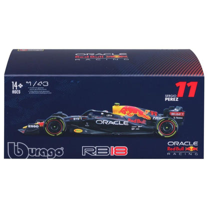 Bburago Red Bull Racing RB18 F1 Sergio Pérez 2022, 1:43