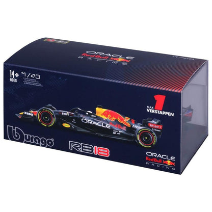 Bburago Red Bull Racing RB18 F1 Max Verstappen 2022, 1:43