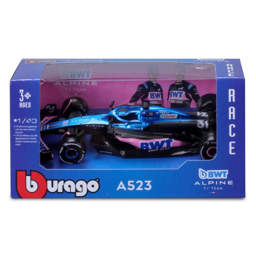 Bburago BWT Alpine F1 Team A523 Ocon 2023, 1:43