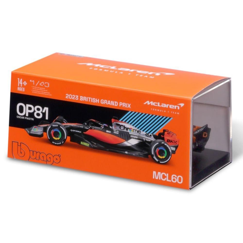 Bburago McLaren F1 Team MCL60 1/43 Piastri 2023