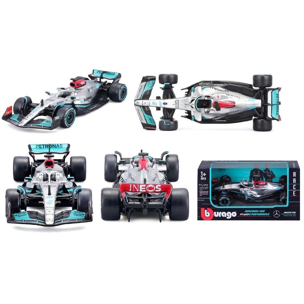 Maquettes de voitures Bburago F1 sans casque 1/43 assorties