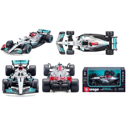 Maquettes de voitures Bburago F1 sans casque 1/43 assorties