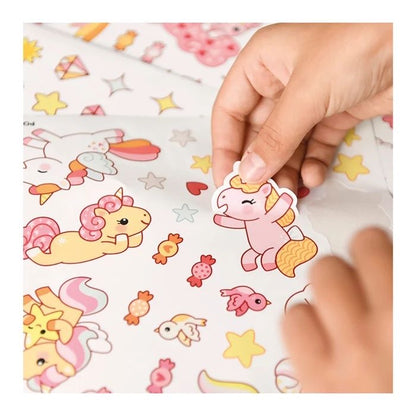 Poppik Sticker Creative Poster Unicorns