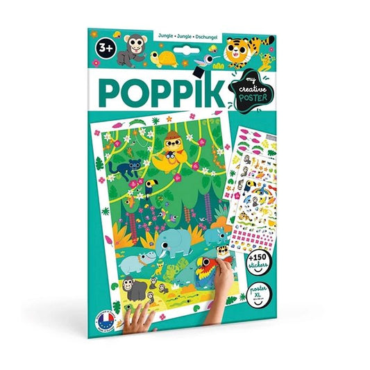 Poppik Sticker Creative Poster Jungle