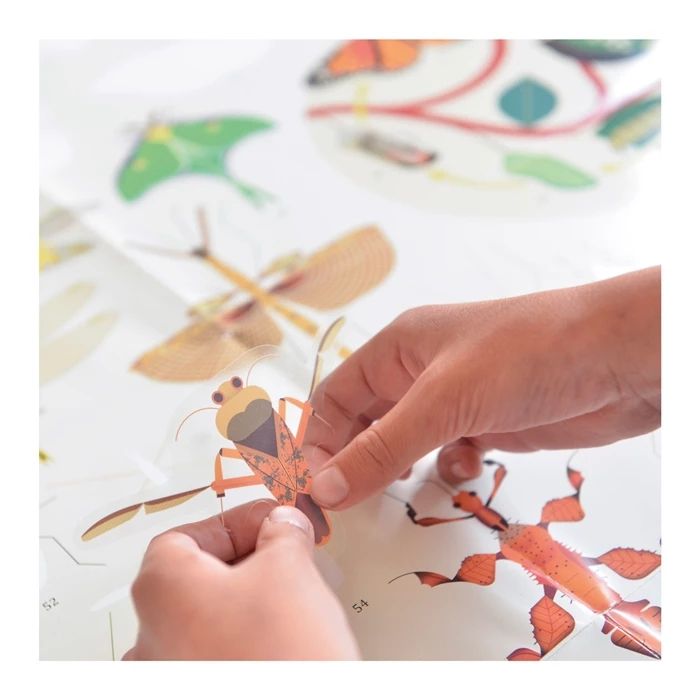 Poppik Sticker Learning Poster Insects