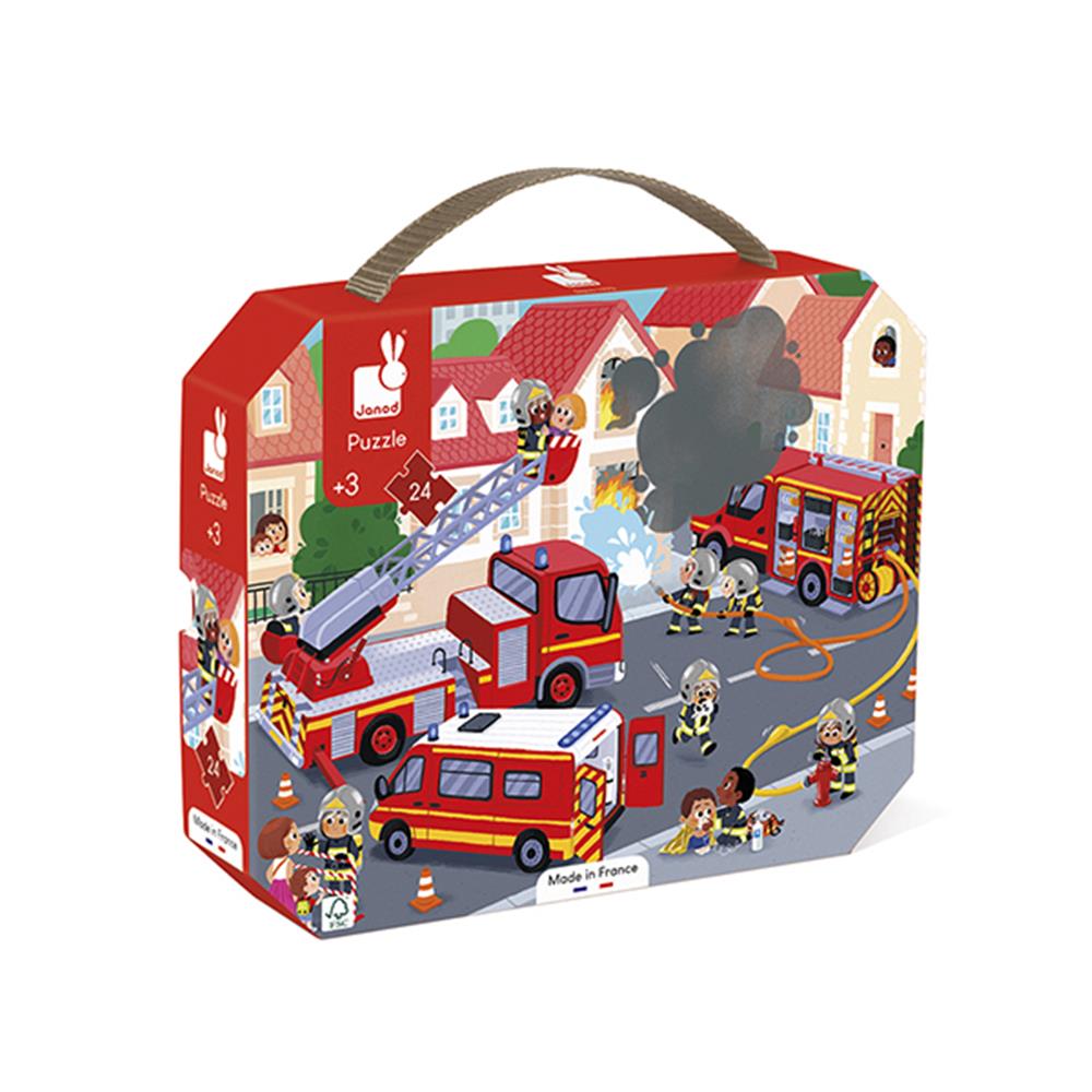 Puzzle Feuerwehr, 24 Teile
