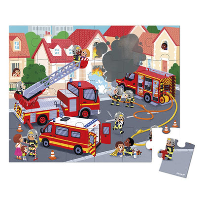 Puzzle Feuerwehr, 24 Teile