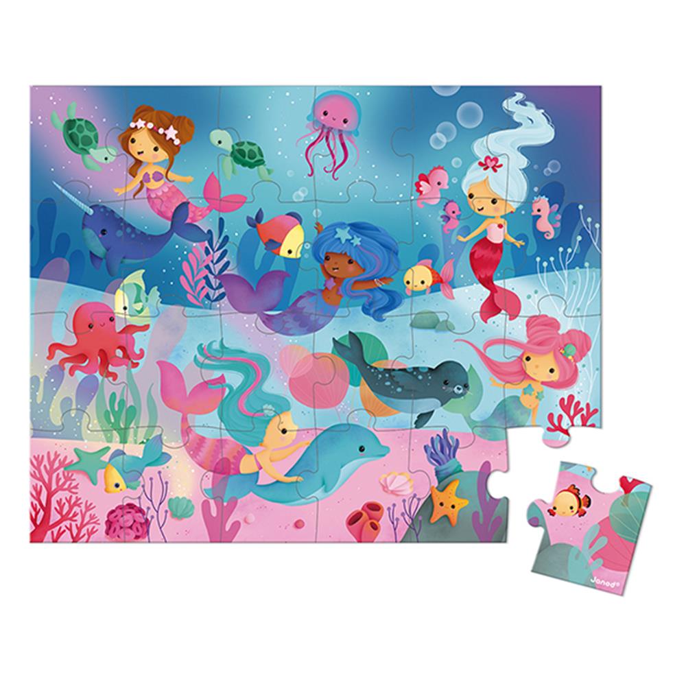 Janod Puzzle Mermaids
