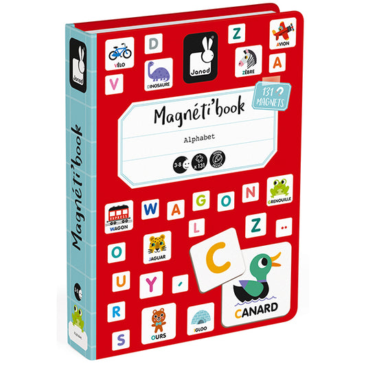 Janod Magnetic Book Alphabet, French