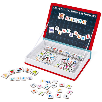 Janod Magnetic Book Alphabet, French