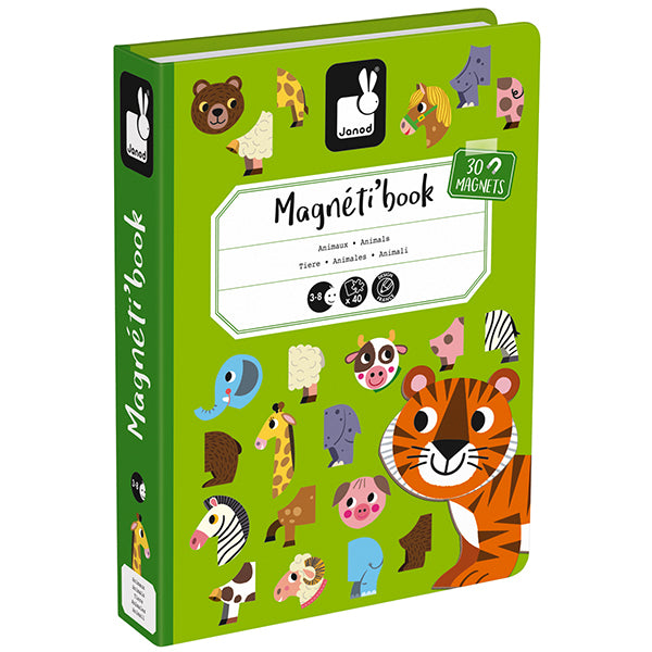 Janod livre magnétique animaux