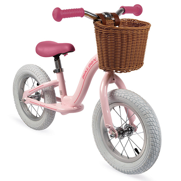 Janod Vintage Bikloon balance bike pink