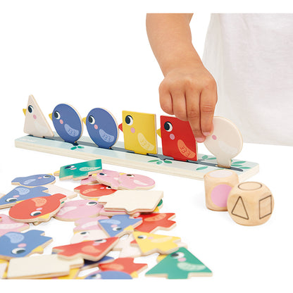 Janod educational game sorting shapes