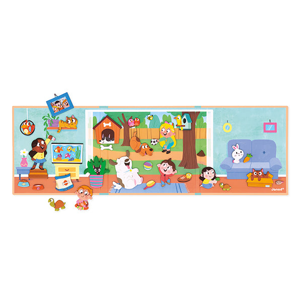 Janod Magnetistories Haustiere