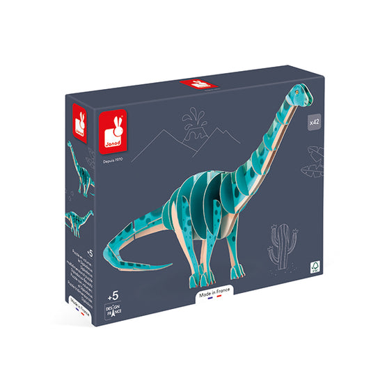 Janod Puzzle Dipoldocus Dino 3D