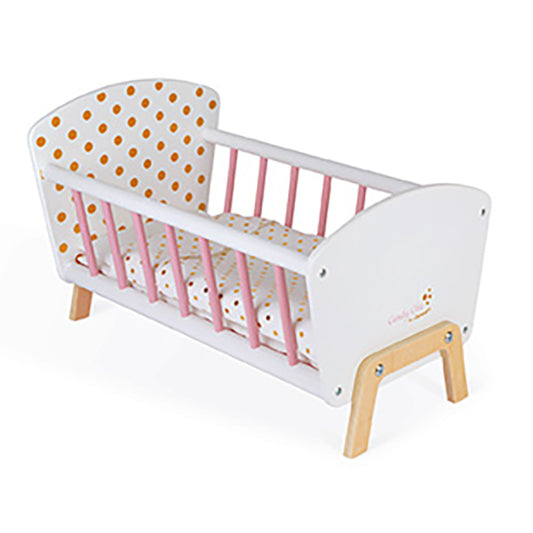 Janod Doll Bed Candy Chic