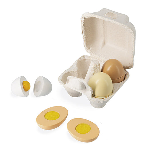 Janod set of wooden eggs